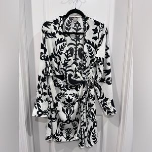 H&M Floral Wrap Dress